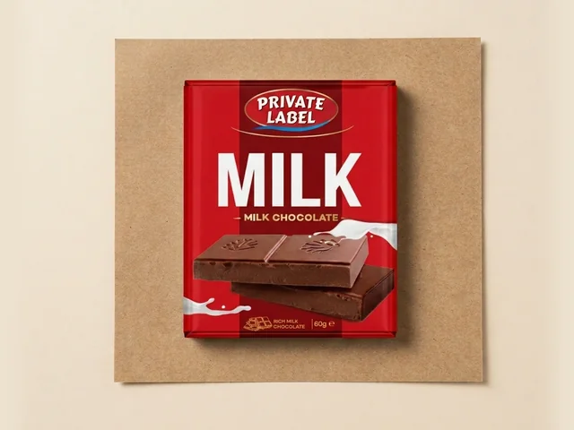 Milk chocolate tablet