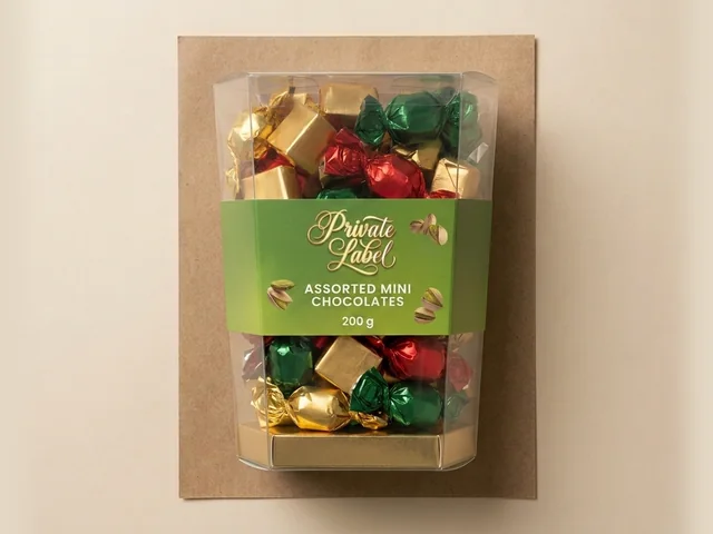 Assorted mini chocolates