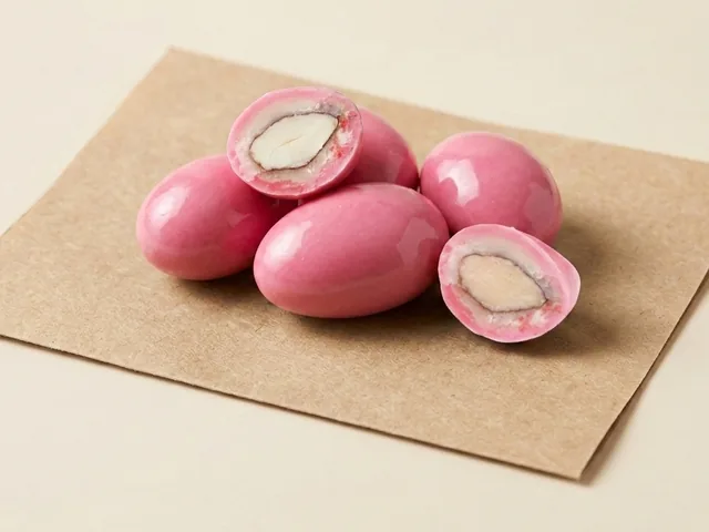Rose almond dragée
