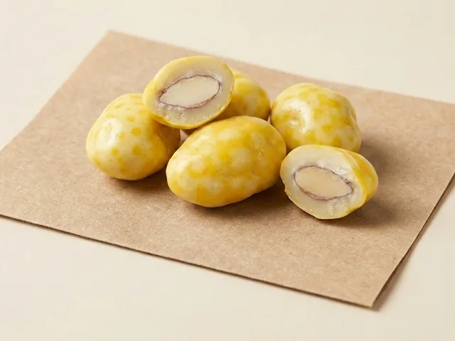 Lemon almond dragée