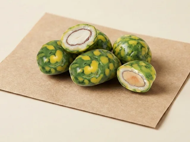 Kiwi almond dragée