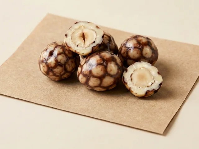 Milk-coated hazelnut, rough finish dragée