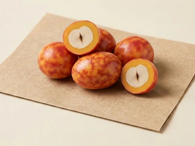 Tutti-frutti hazelnut dragée