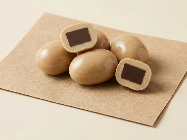 Cappuccino caramel dragée