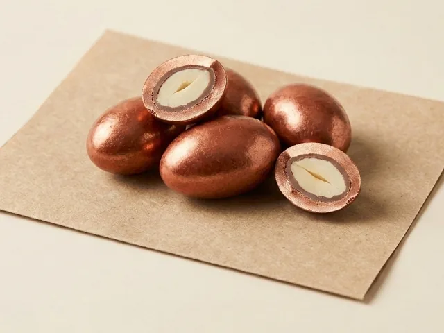 Sugar-coated almond, bronze dragée