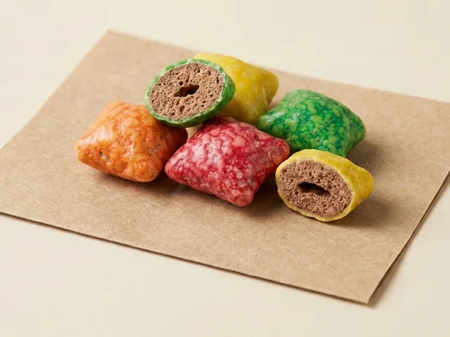 Mixed crispy cracker dragée