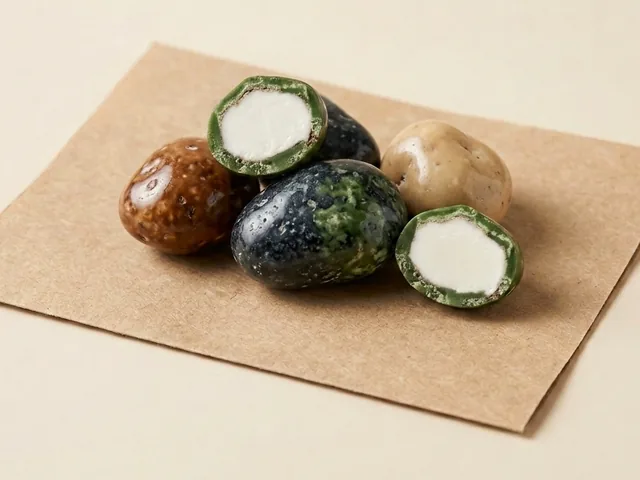 Pebble dragée, camouflage