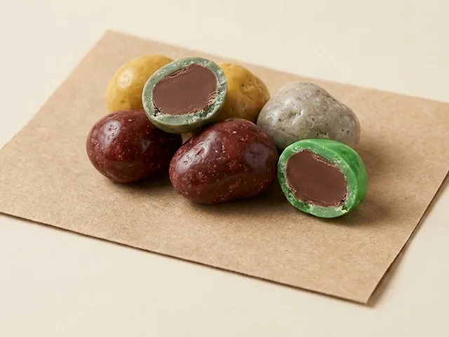 Pebble dragée, multicolour