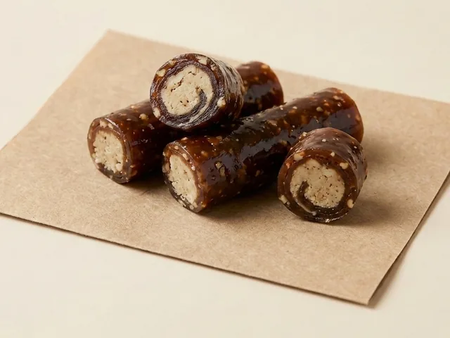 Fruit leather rolls