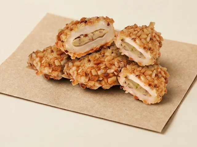 Hazelnut-grain coated cream moon bundle