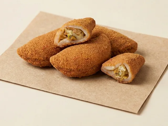 Caramelised-biscuit coated cream moon bundle
