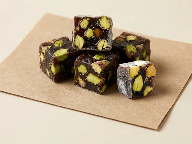 Double-roasted pistachio delight with coffee