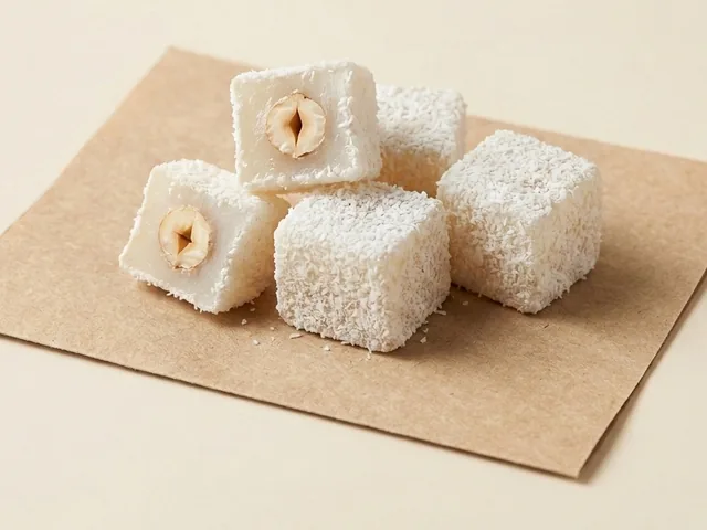 Double-roasted hazelnut delight, sultan white
