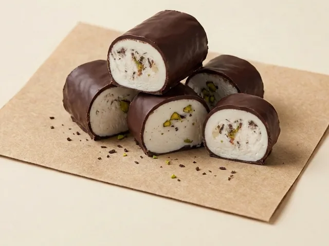 Safranbolu-style rolled delight, coloured