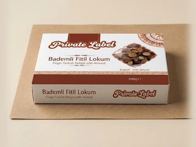 Almond finger roll, retail box