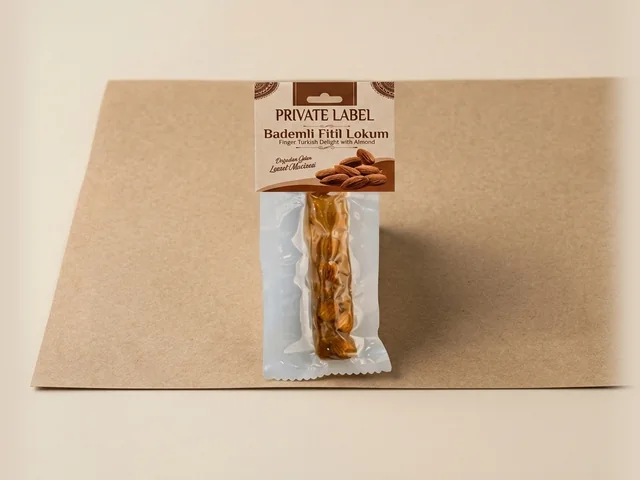 Pistachio finger roll, vacuum pouch