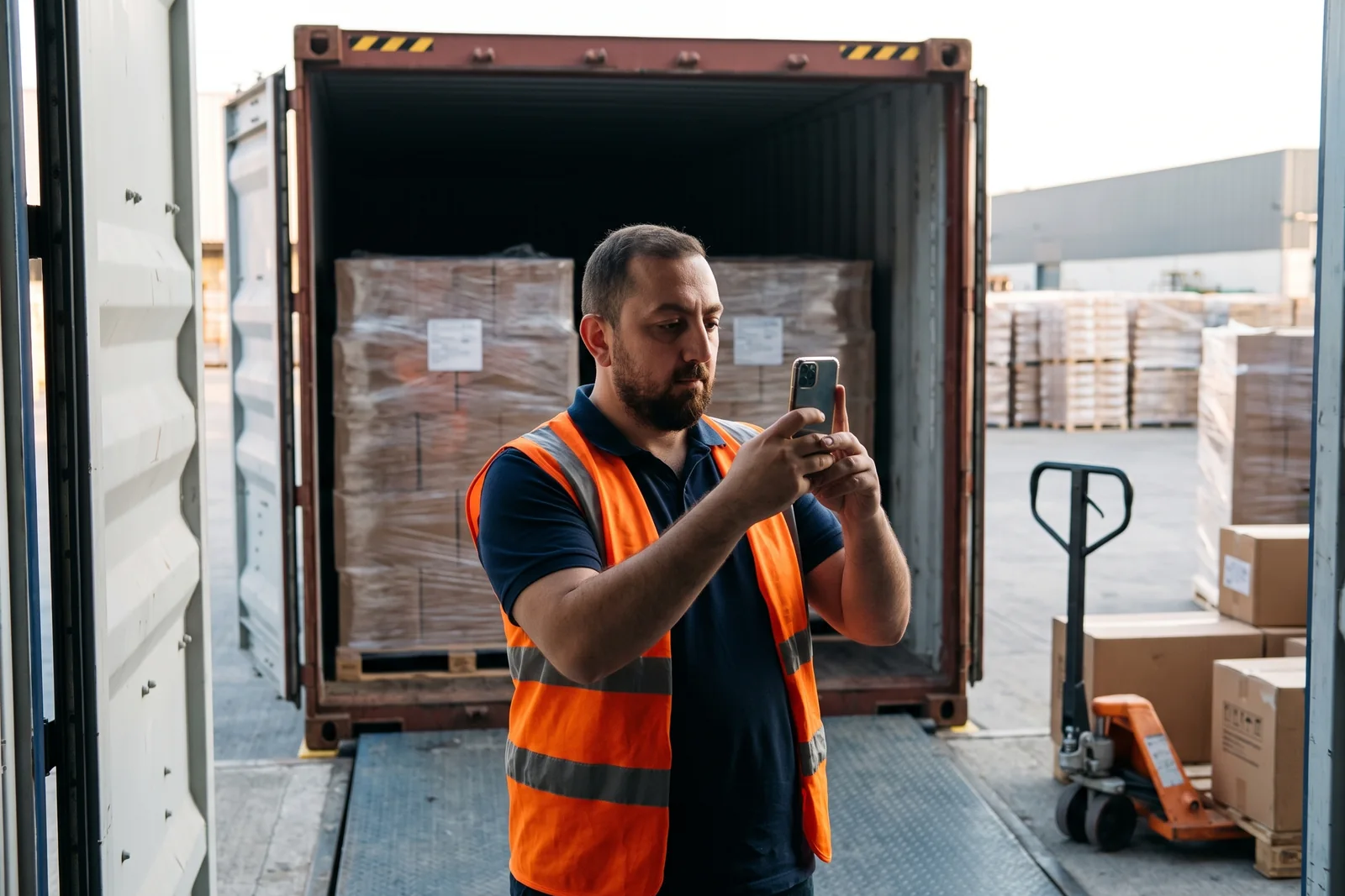 Loading a mixed container in Gaziantep